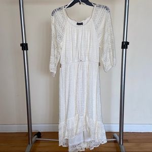 jessica howard white off the shoulder dress